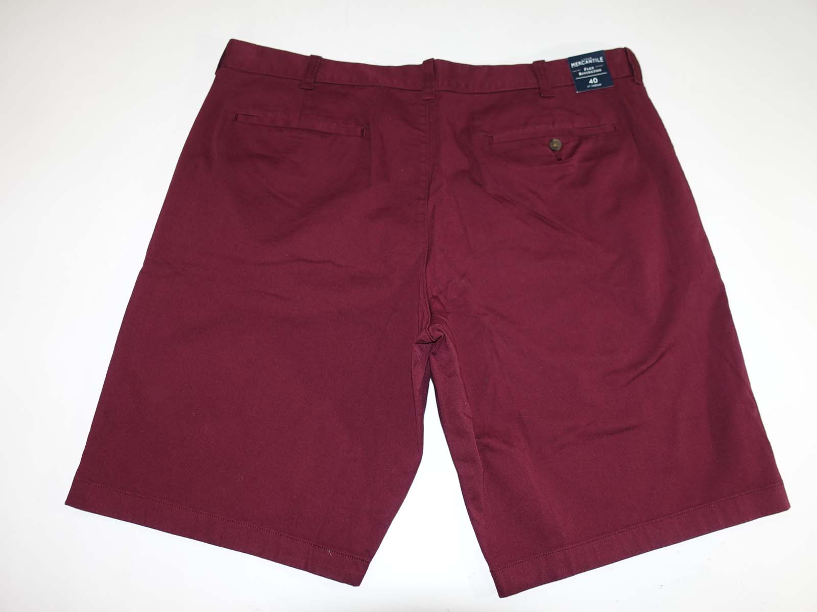 J. Crew Men's Flex Rivington Chino Shorts Size 40 NWT Wilshire Red Flat ...